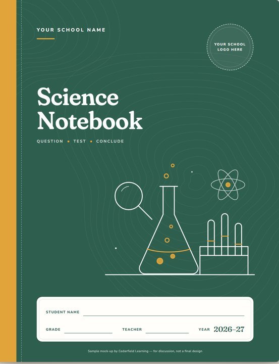 Science Notebook — Modern style