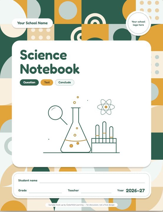 Science Notebook — sample cover