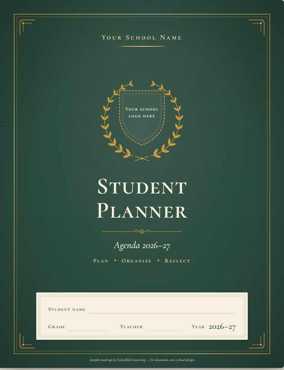 Student Planner — Classic style