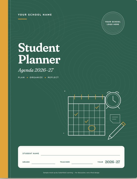 Student Planner — sample cover