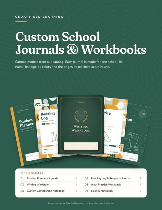 Catalog cover