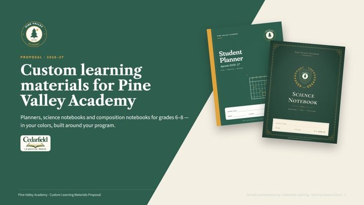 Presentation example