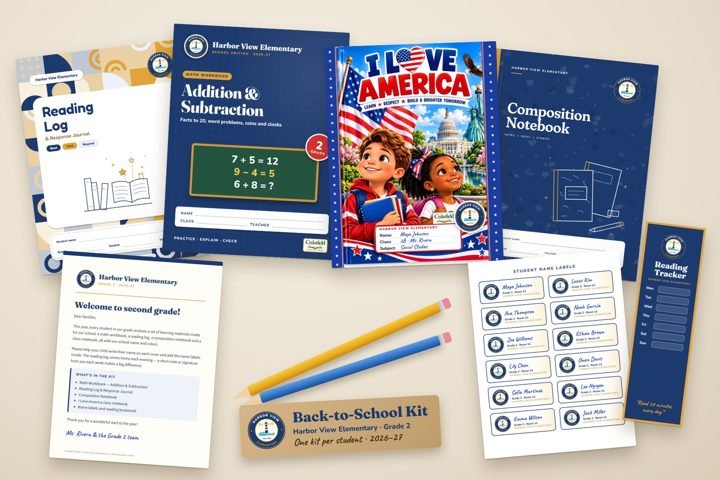 Back-to-School Kit example