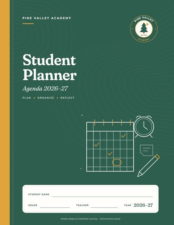 Student Planner — Pine Valley Academy