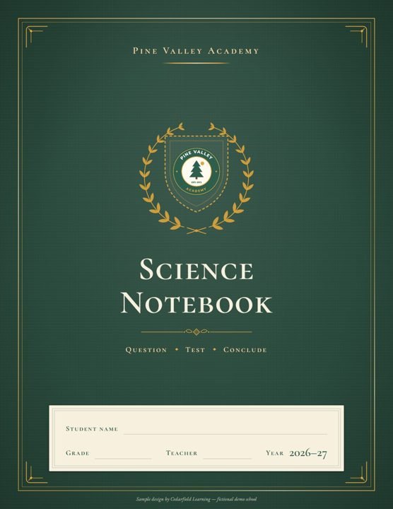 Science Notebook — classic style